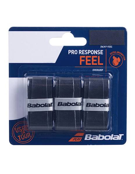 Owijki wierzchnia Babolat Pro Response x3 Czarny