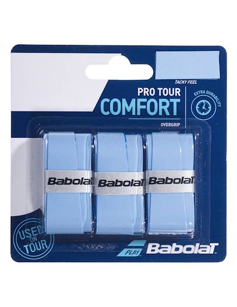 Owijki wierzchnie Babolat Pro Tour Tacky x3 | Kolor: Niebieski