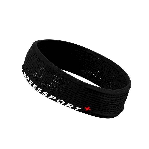 Opaska na głowę Compressport Headband Thin On/Off V3.0 Black
