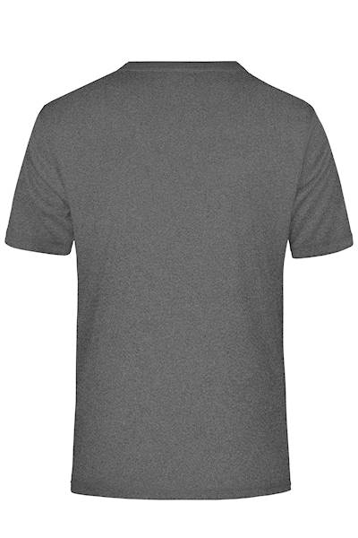 Koszulka James & Nicholson 358 Active-T Dark-melange | Rozmiar: M