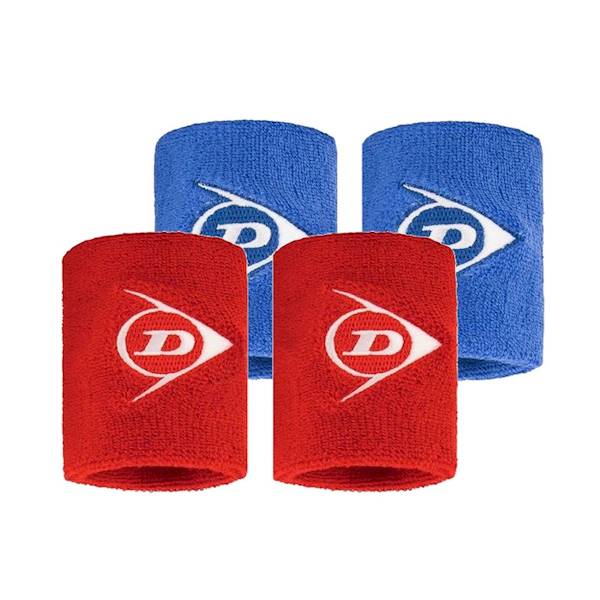 Frotki na rękę Dunlop Wristband Short Royal Blue 2szt
