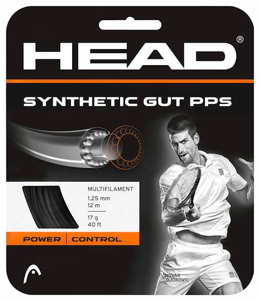 Naciąg tenis ziemny Head Synthetic Gut PPS Black | grubość: 1.25mm