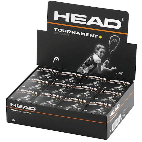 Piłka do squasha Head Squash Ball Tournament (1 kropka żółta)