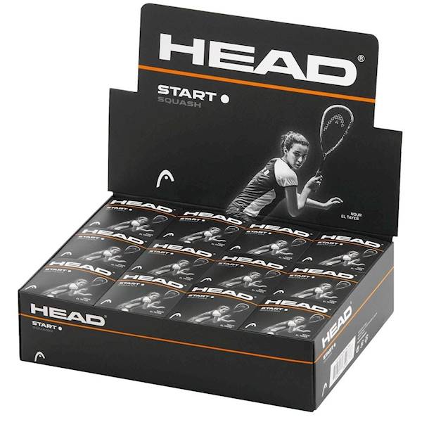 Piłka do squasha Head Squash Ball Start (1 kropka biała)