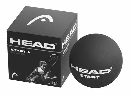 Piłka do squasha Head Squash Ball Start (1 kropka biała)