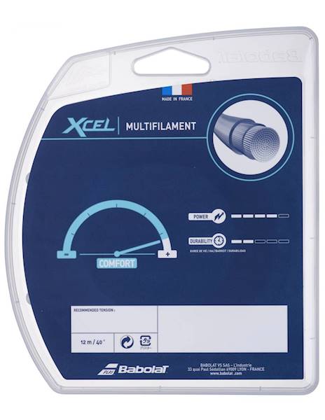 Naciąg tenis ziemny Babolat Xcel | Grubość: 1.35mm | Kolor: Naturalny