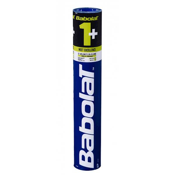 Lotki piórowe Babolat 1+ Plus 12szt | Prędkość: 78