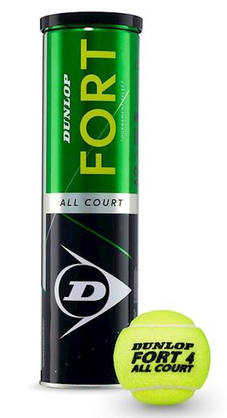 Piłki do tenisa ziemnego Dunlop Fort Tournament Select New AC 4B