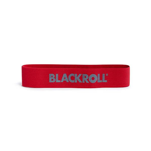 Taśma mini band Blackroll Loop Band Czerwony 32cm