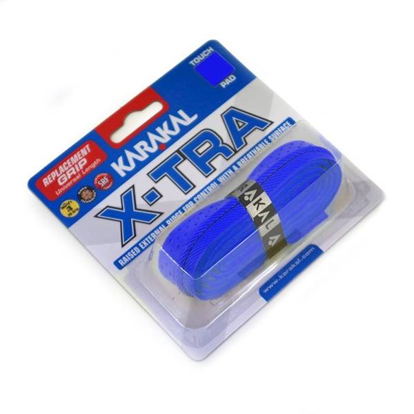 Owijka bazowa Karakal X-TRA Grip | Kolor: Niebieski