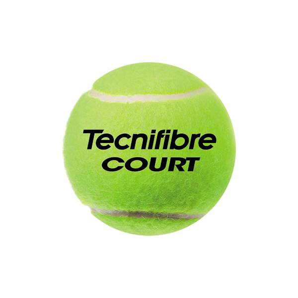 Piłki do tenisa ziemnego Tecnifibre Court 4B | Pakowane po: 1 puszka