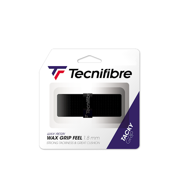Owijka bazowa Tecnifibre Wax Grip Feel | Kolor: Czarny