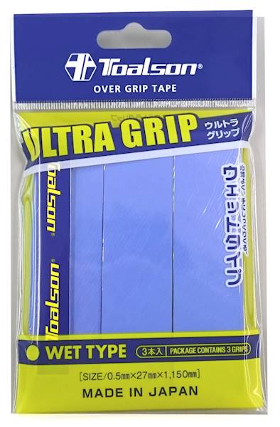 Owijki wierzchnie Toalson Ultra Grip 3szt | Kolor: Niebieski