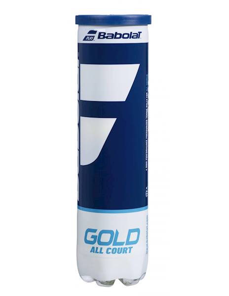 Piłki do tenisa ziemnego Babolat Gold All Court 4B | Pakowane po: 1 puszka