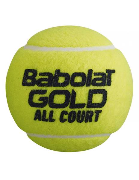 Piłki do tenisa ziemnego Babolat Gold All Court 4B | Pakowane po: 1 puszka