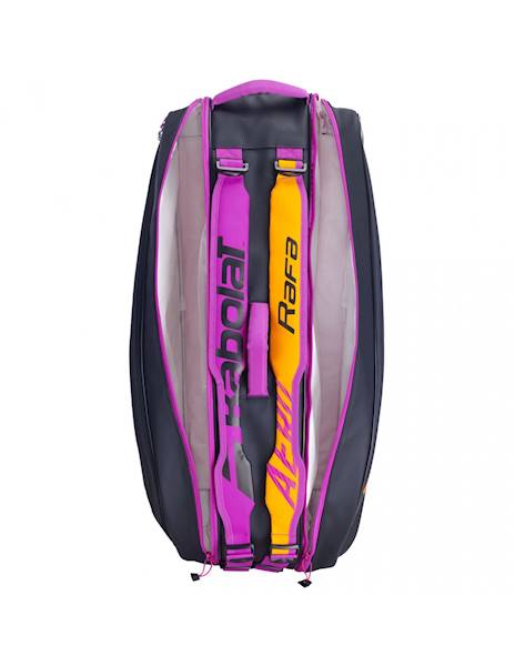 Termobag Babolat Pure Aero RAFA x6 - Black/Orange/Purple 