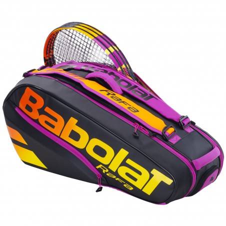 Termobag Babolat Pure Aero RAFA x6 - Black/Orange/Purple 