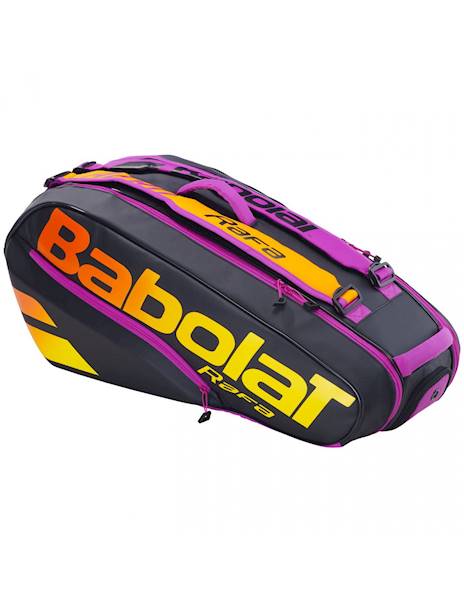 Termobag Babolat Pure Aero RAFA x6 - Black/Orange/Purple 