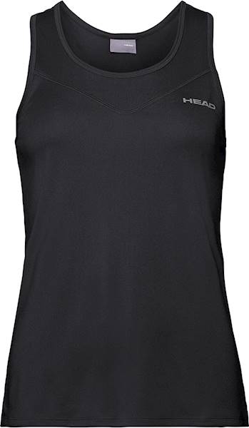 Koszulka Head Top Tank Easy Court W | Kolor: Czarny | Rozmiar: S