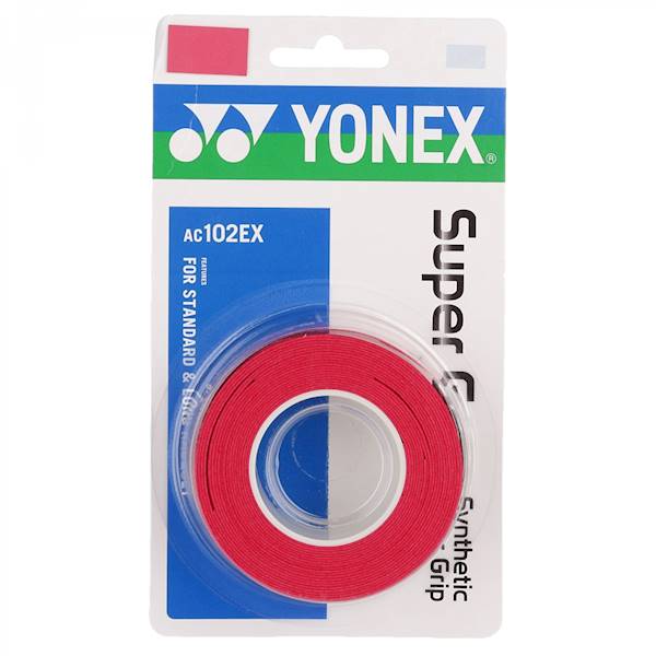 Owijka wierzchnia YONEX 3GRIPS AC 102 EX CZERWONY