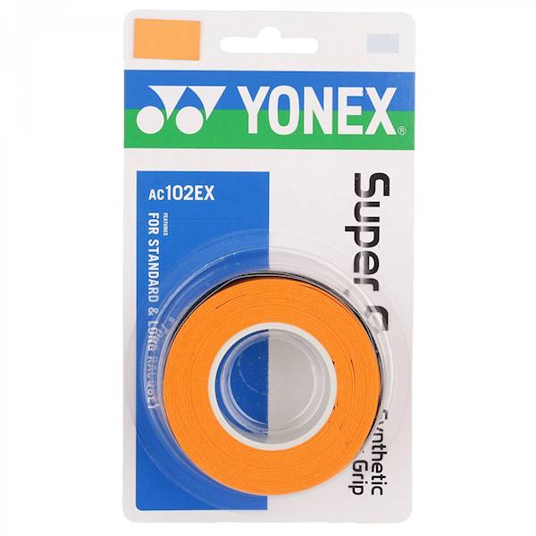 Owijka wierzchnia YONEX 3GRIPS AC 102 EX POMARAŃCZOWY