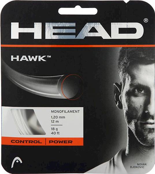 Naciąg tenis ziemny Head Hawk Grey | grubość: 1.20mm