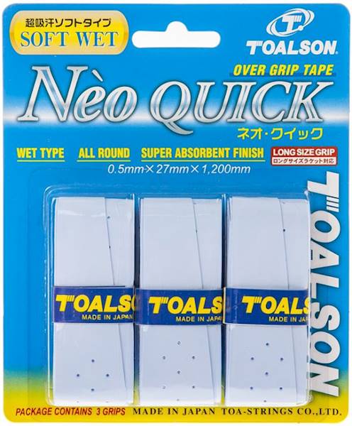 Owijki wierzchnie Toalson Neo Quick 3szt | Kolor: Błękitny