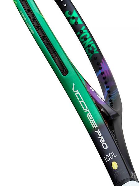 Rakieta do tenisa ziemnego Yonex Vcore PRO 100 L Green Purple| Rozmiar: G2