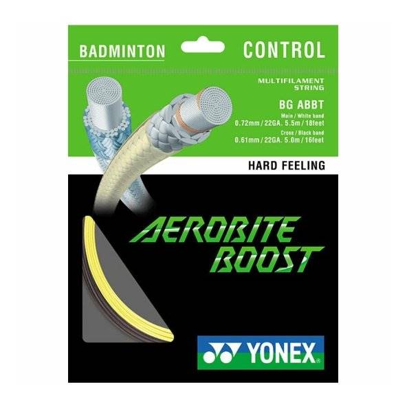 Naciąg do Badmintona Yonex Aerobite Boost Set szary/żółty