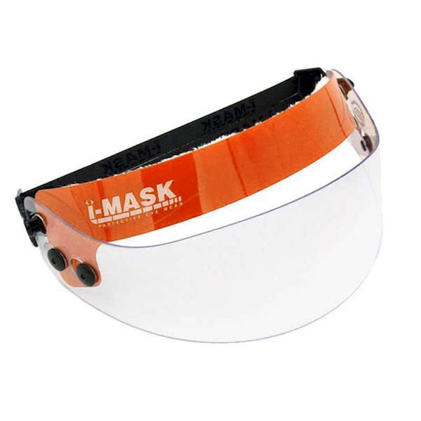 Okulary ochronne I-Mask Pomarańczowe
