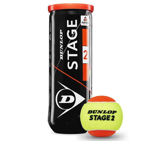 Piłki do tenisa ziemnego Dunlop Stage 2 Orange 3B