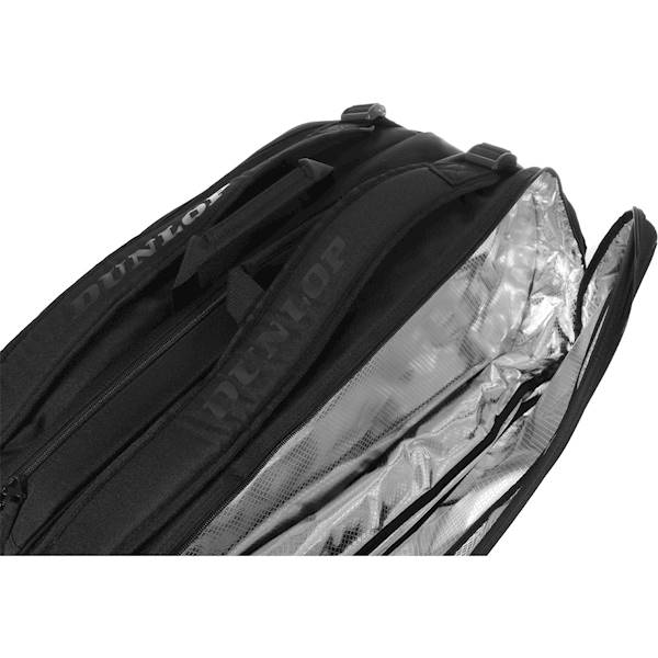 Termobag Dunlop Team 8 Tenis Bag Black/Black