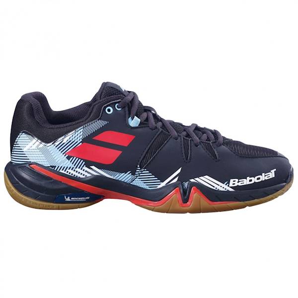 Buty Halowe Babolat SHADOW SPIRIT Męskie Black/Tomato Red | Rozmiar: 41
