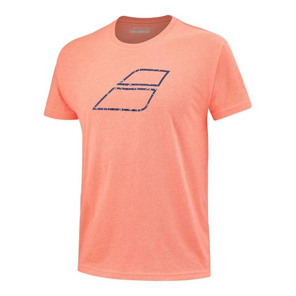 Koszulka Babolat EXERCISE BIG FLAG TEE MEN Fluo Strike | Rozmiar: M
