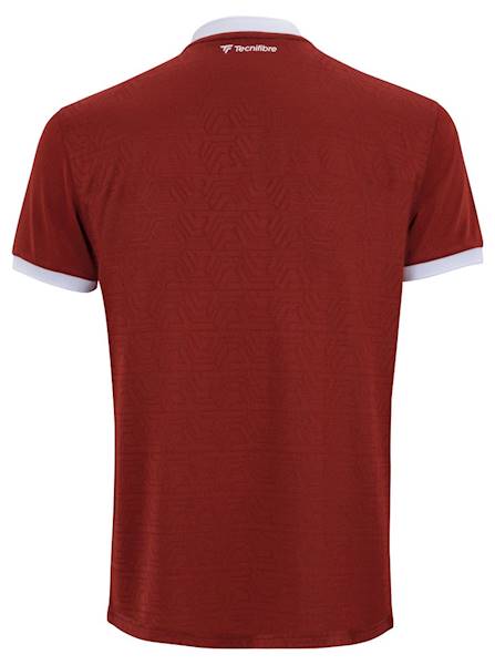 Koszulka Męska Tecnifibre Men Team Polo Cardinal 22MEPOCR3 | Rozmiar: M