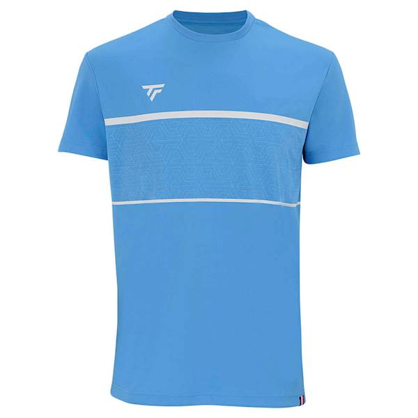 Koszulka Męska Tecnifibre Men Team Tech Tee Azur 22TETEAZ3 | Rozmiar: XS