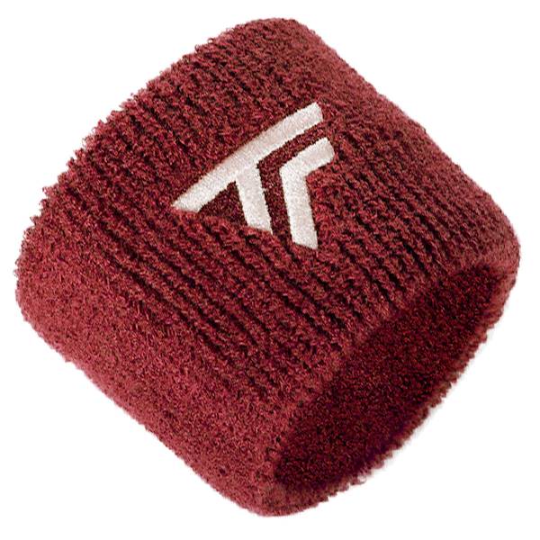 Frotka na rękę Tecnifibre Wristband 2P 23 Cardinal