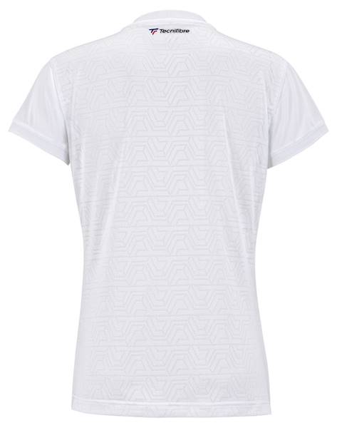 Koszulka Damska Tecnifibre Women Team Mesh Polo White 22WMEPOW3 XS