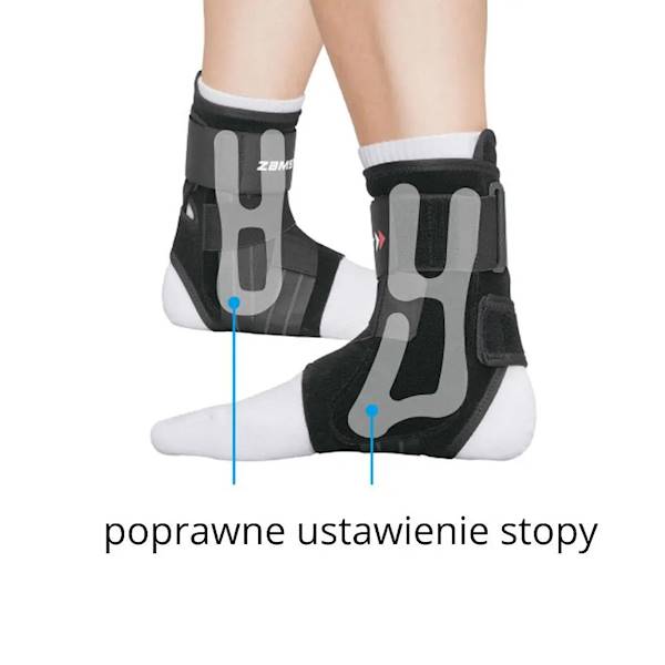 Stabilizator kostki ZAMST A1 Ankle Right | Rozmiar: M