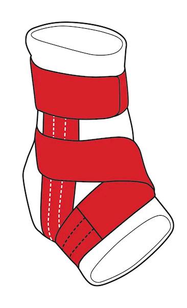 Stabilizator kostki ZAMST A1 Ankle Left | Rozmiar: M