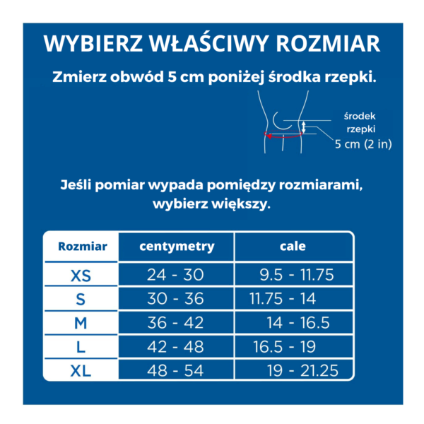 Stabilizator kolana (opaska) ZAMST JK BAND KNEE | Rozmiar: S