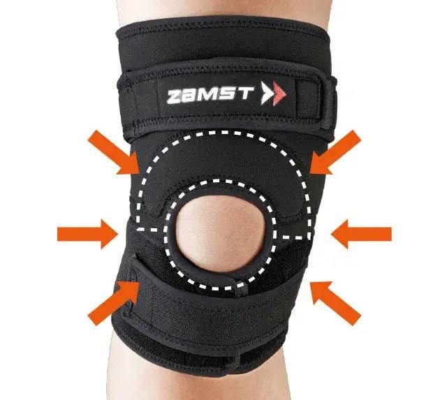 Stabilizator kolana (rzepki) ZAMST JK-2 KNEE | Rozmiar: XXL