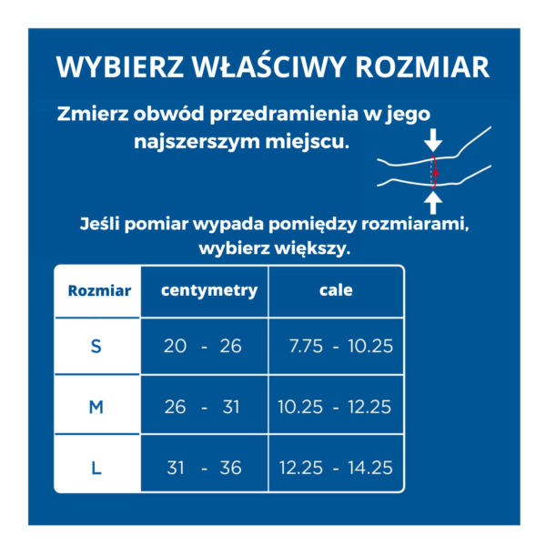 Stabilizator łokcia ZAMST (opaska) Elbow Band | Rozmiar: S