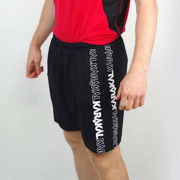 Spodenki Karakal S24 Pro Tour Shorts Czarne | Rozmiar: L