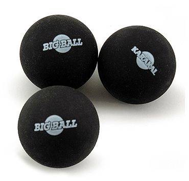 Piłka do squasha Karakal Big Ball Czarna