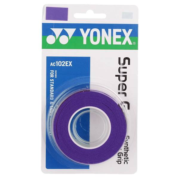 Owijka wierzchnia YONEX 3GRIPS AC 102 EX Fioletowy