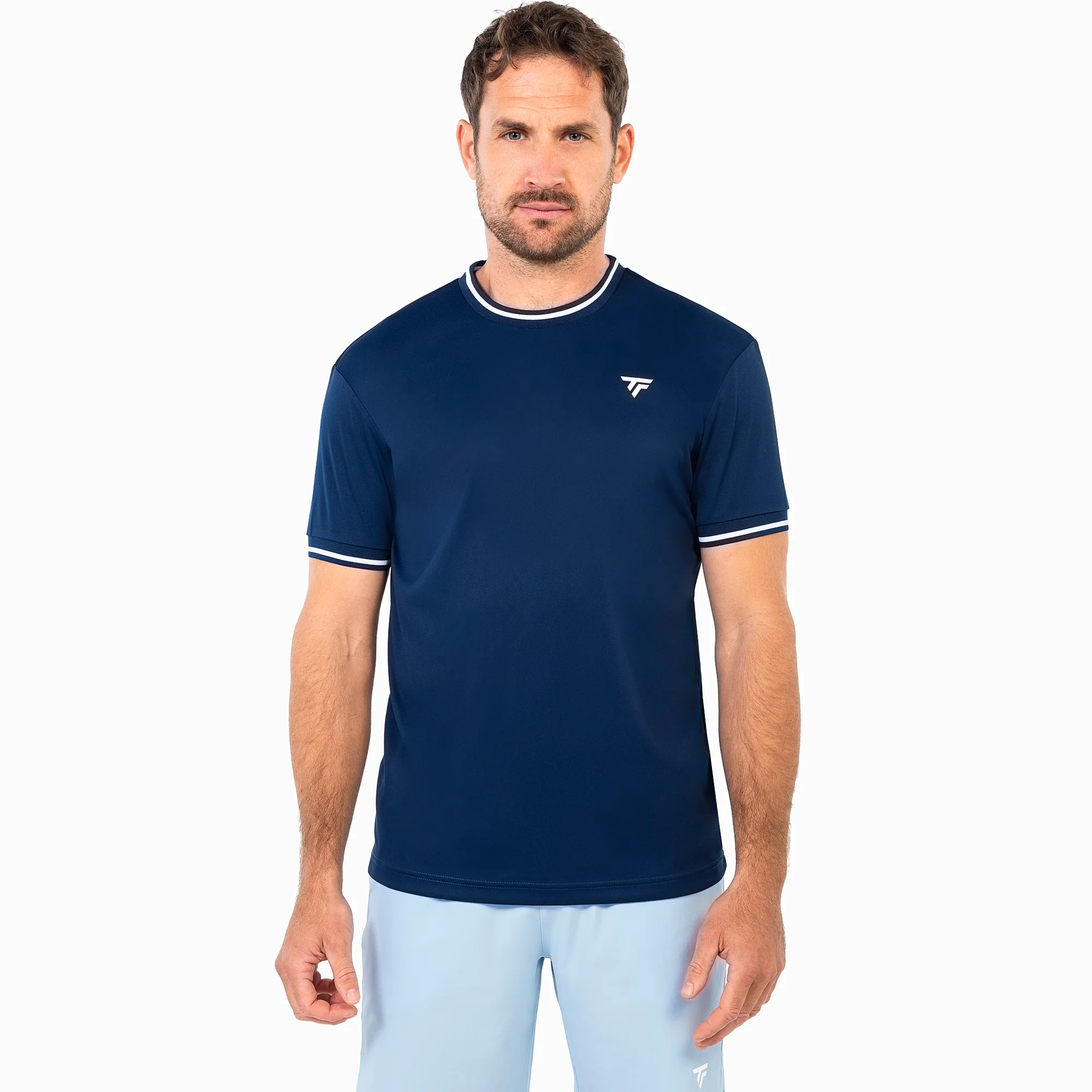Koszulka Tecnifibre Men Team Tech Tee Marine 22TECHMA6 26 | Rozmiar: L