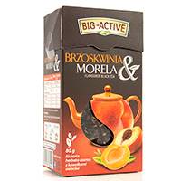 BIG-ACTIVE 80G,HERB:LIŚĆ CZARNA BRZOSK-MORELA /12
