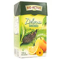 BIG-ACTIVE 100G,HERB:LIŚĆ ZIELONA POMARAŃCZ /12