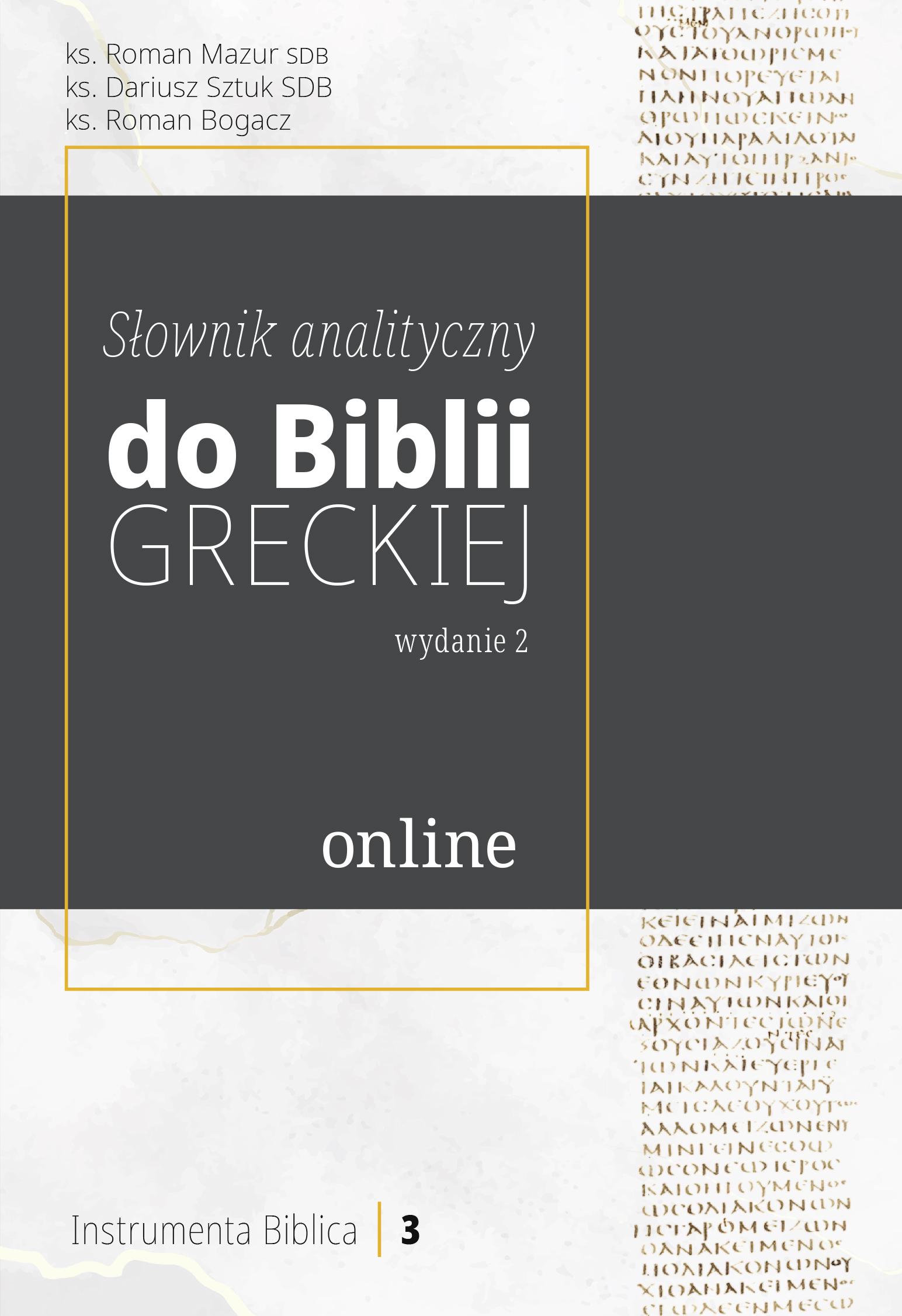 Słownik analityczny do Biblii greckiej, wyd. 2 • wersja online